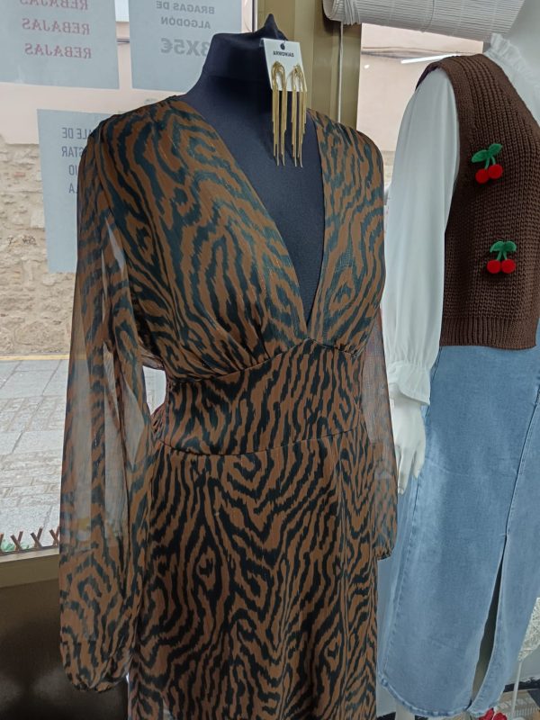 Vestido estampado - Imagen 4