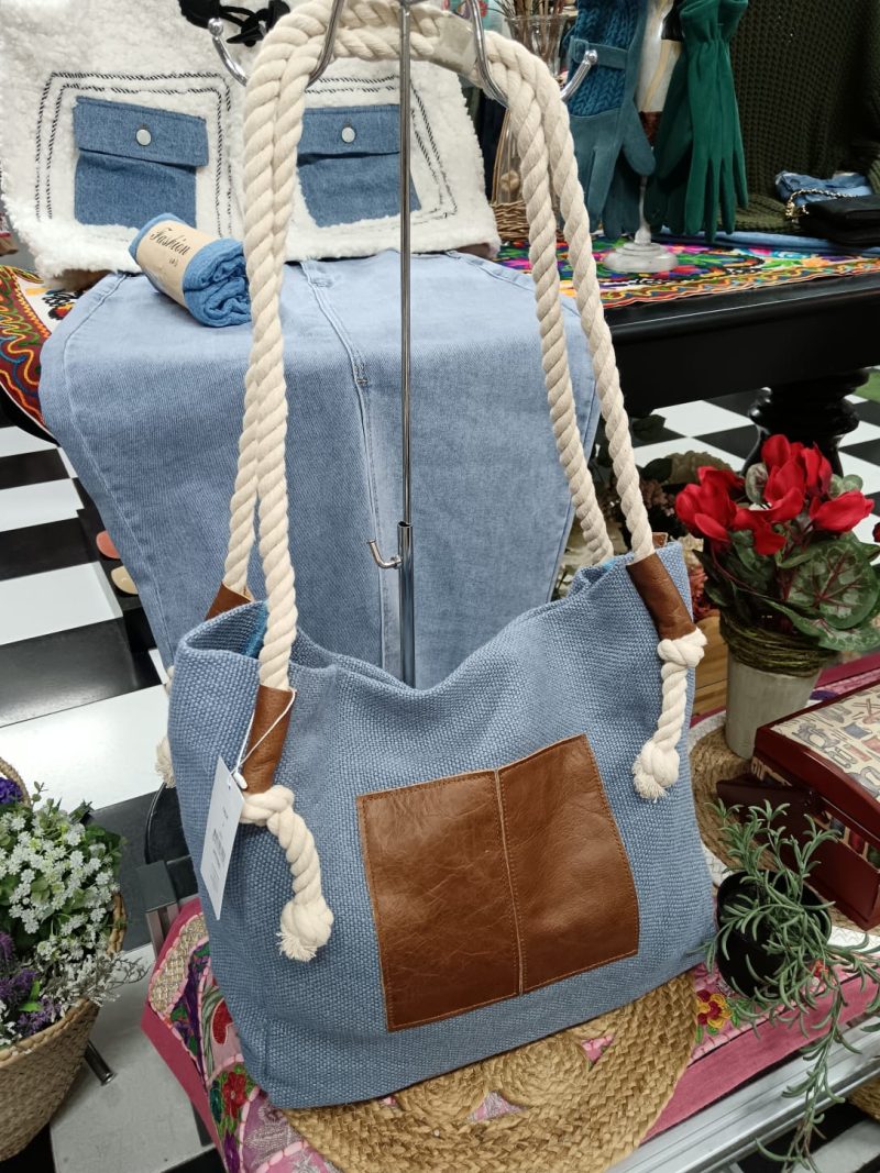Maxi bolso denim