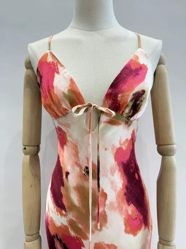 Vestido largo estampado - Imagen 2